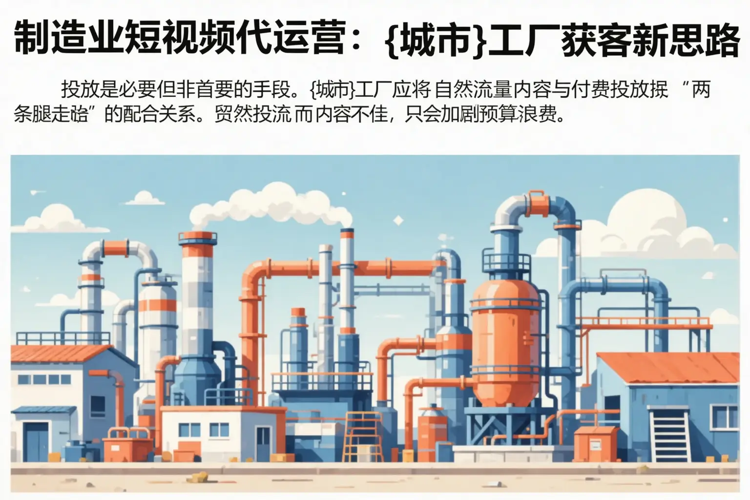制造业短视频代运营:荔波工厂获客新思路